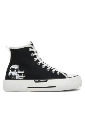 KARL LAGERFELD Trampki KL60654T Czarny