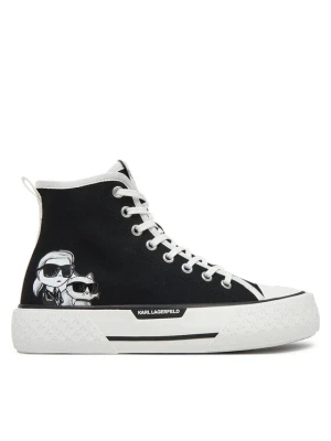 KARL LAGERFELD Trampki KL60654T Czarny