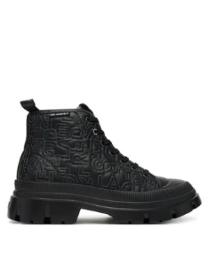 KARL LAGERFELD Trzewiki KL25231 Czarny