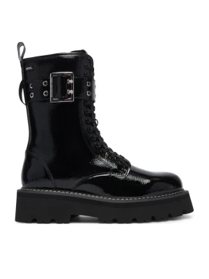 KARL LAGERFELD Trzewiki Kyla KL43475 Czarny
