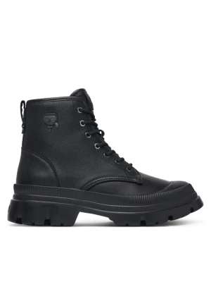 KARL LAGERFELD Trzewiki Trekka KL25252L Czarny