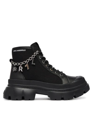 KARL LAGERFELD Trzewiki Trekka KL43536S Czarny
