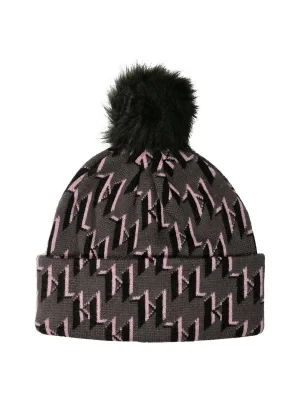 Karl Lagerfeld Wełniana czapka Beanie