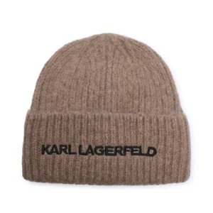 Karl Lagerfeld Wełniana czapka k/essential