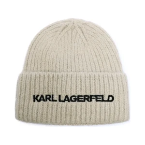 Karl Lagerfeld Wełniana czapka k/essential