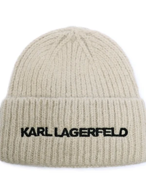Karl Lagerfeld Wełniana czapka k/essential