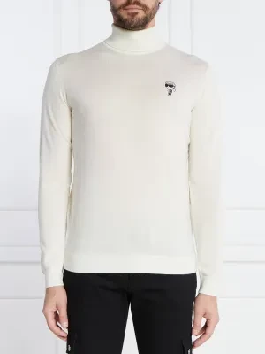 Karl Lagerfeld Wełniany golf | Regular Fit