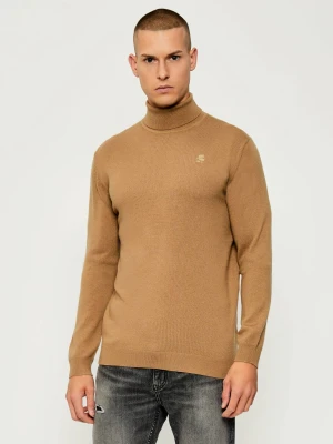 Karl Lagerfeld Wełniany golf | Regular Fit