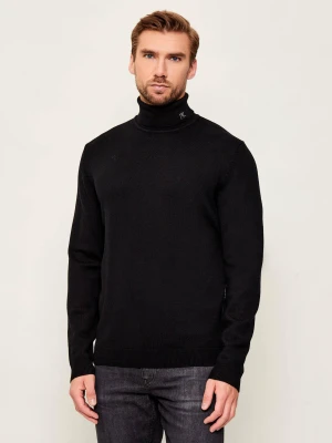 Karl Lagerfeld Wełniany golf | Regular Fit