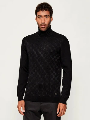 Karl Lagerfeld Wełniany golf | Slim Fit