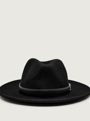 Karl Lagerfeld Wełniany kapelusz k/signature fedora