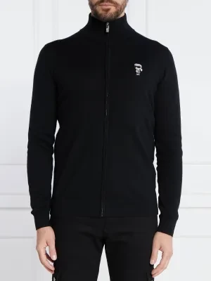 Karl Lagerfeld Wełniany sweter | Regular Fit