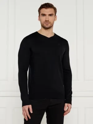 Karl Lagerfeld Wełniany sweter | Regular Fit