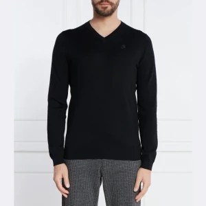 Karl Lagerfeld Wełniany sweter | Regular Fit