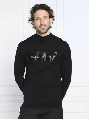 Karl Lagerfeld Wełniany sweter | Regular Fit
