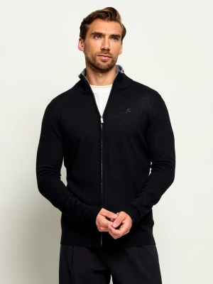Karl Lagerfeld Wełniany sweter | Slim Fit czarny