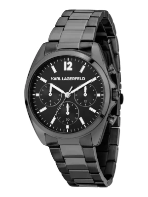 Karl Lagerfeld zegarek damski kolor czarny R0553101501