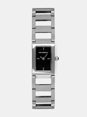 Karl Lagerfeld zegarek damski kolor srebrny R0553103506