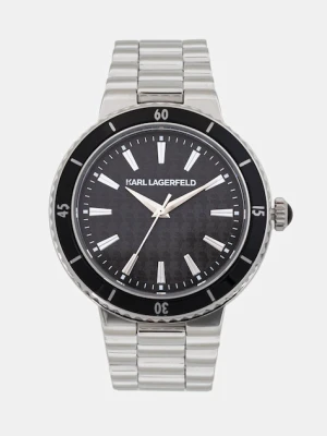 Karl Lagerfeld zegarek damski kolor srebrny R0553104505