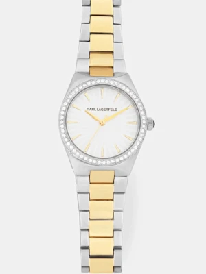 Karl Lagerfeld zegarek damski kolor srebrny R0553105505