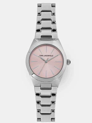 Karl Lagerfeld zegarek damski kolor srebrny R0553105510