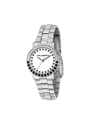 KARL LAGERFELD Zegarek R0553100501 Srebrny