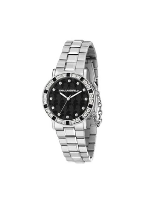 KARL LAGERFELD Zegarek R0553100502 Srebrny
