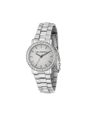KARL LAGERFELD Zegarek R0553100506 Srebrny