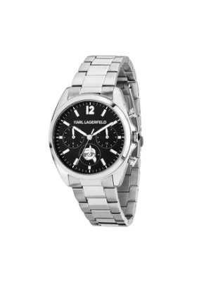 KARL LAGERFELD Zegarek R0553101504 Srebrny