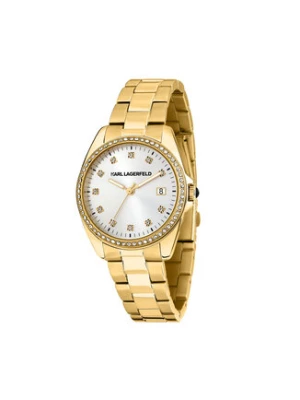 KARL LAGERFELD Zegarek R0553101505 Złoty