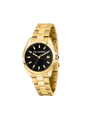 KARL LAGERFELD Zegarek R0553101506 Złoty