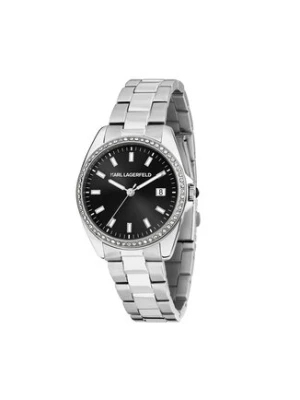 KARL LAGERFELD Zegarek R0553101511 Srebrny
