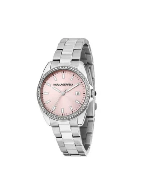 KARL LAGERFELD Zegarek R0553101512 Srebrny