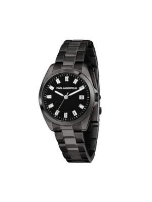 KARL LAGERFELD Zegarek R0553101513 Czarny