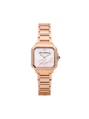 KARL LAGERFELD Zegarek R0553102509 Różowe złoto