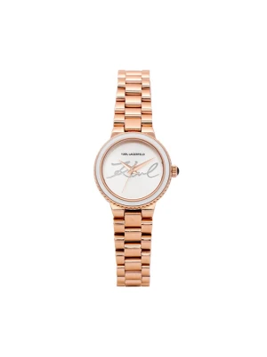 KARL LAGERFELD Zegarek R0553104507 Różowe złoto