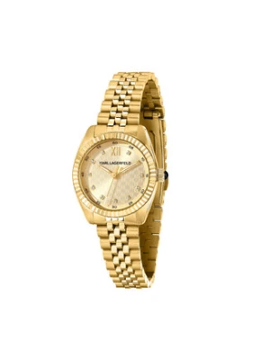 KARL LAGERFELD Zegarek R0553109501 Złoty