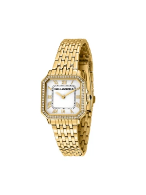 KARL LAGERFELD Zegarek R0553110501 Złoty
