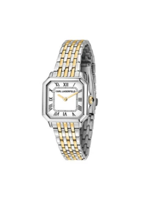 KARL LAGERFELD Zegarek R0553110505 Srebrny