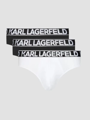 KARL LAGERFELD Zestaw slipów 3PACK Full Elastic Brief