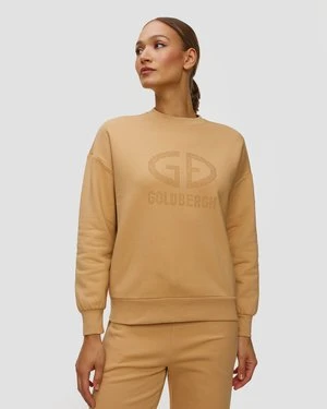 Karmelowa Bluza Damska Goldbergh Alessandra