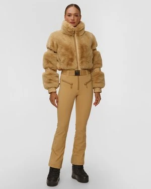 Karmelowy Kombinezon Narciarski Damski Goldbergh Lieke