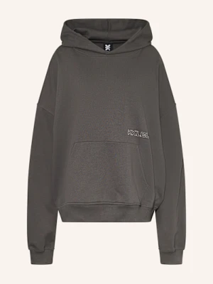 Karo Kauer Bluza Z Kapturem grau