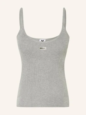 Karo Kauer Bluzka Z Dzianiny grau