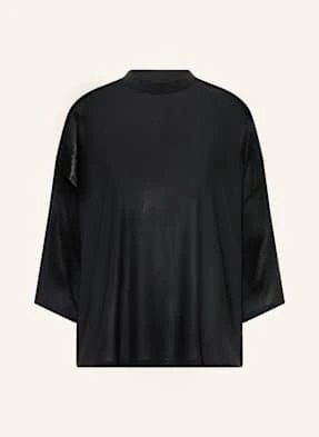 Karo Kauer Koszulka Oversize Z Siateczki Z Rękawami 3/4 schwarz