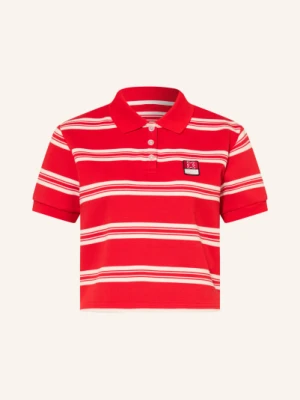 Karo Kauer Koszulka Polo Z Pikowania rot