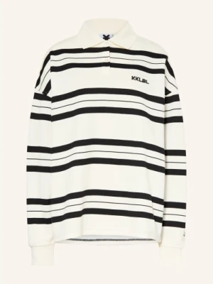 Karo Kauer Koszulka Polo Z Pikowanym Wzorem weiss