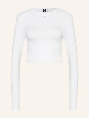 Karo Kauer Krótka Koszulka Z Długim Rękawem weiss