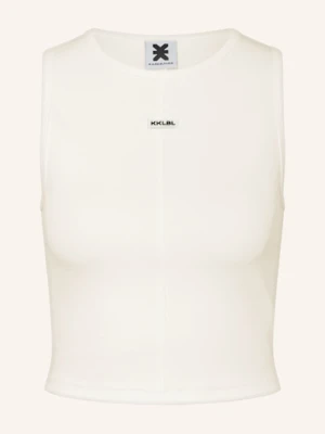 Karo Kauer Krótki Top weiss