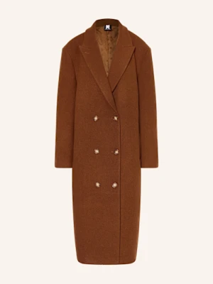 Karo Kauer Płaszcz Oversize braun